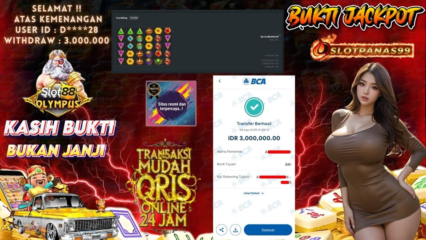 SLOTPANAS99 JACKPOT SLOT SLOT88 OLYMPUS